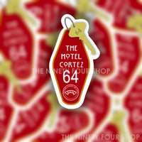 Horror TV Show INSPIRED Hotel Keychain | Sticker