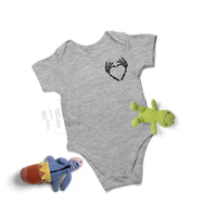 Skeleton Heart | Baby Bodysuit