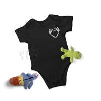 Skeleton Heart | Baby Bodysuit