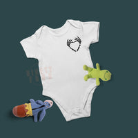 Skeleton Heart | Baby Bodysuit