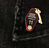 Stranger INSPIRED Hotel Keychain | Pin