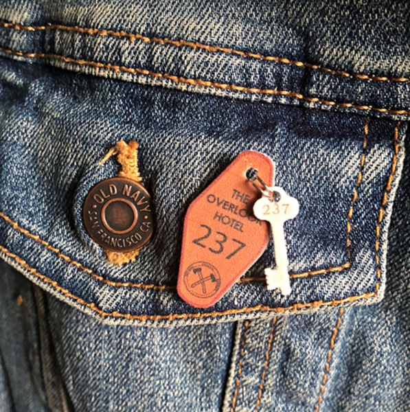 Horror Hotel INSPIRED Hotel Keychain | Pin