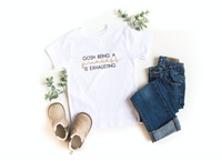 Exhausted Princess T-Shirt | Youth