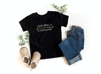 Exhausted Princess T-Shirt | Youth