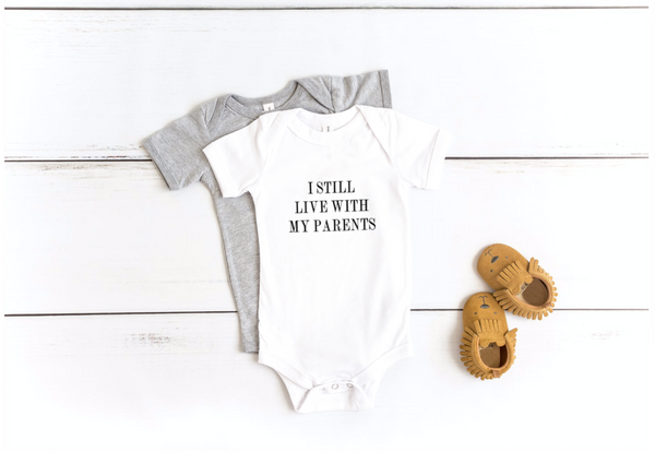 Live With Parents | Baby Bodysuit