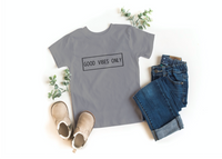 Good Vibes Only T-shirt | Youth