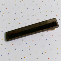 Black Sparkle Barrette Clip | Accessory