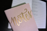 Customized Calligraphy Notebook