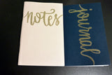 Customized Calligraphy Notebook