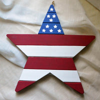 Star-Spangled | Wood Sign