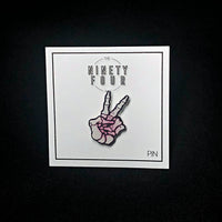 Skeleton Peace Sign | Pin