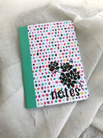 Floral Notes Lined Notebook