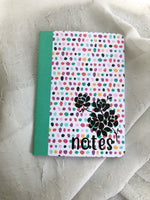 Floral Notes Lined Notebook