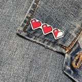 Pixelated Hearts | Pin