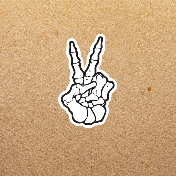 Skeleton Peace | Sticker