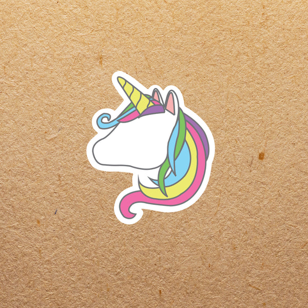 Unicorn Head | Sticker