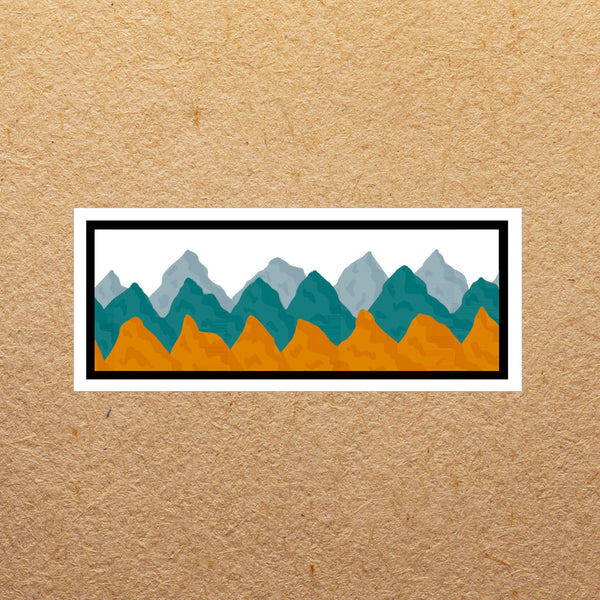 Mountains Landscape | Sticker