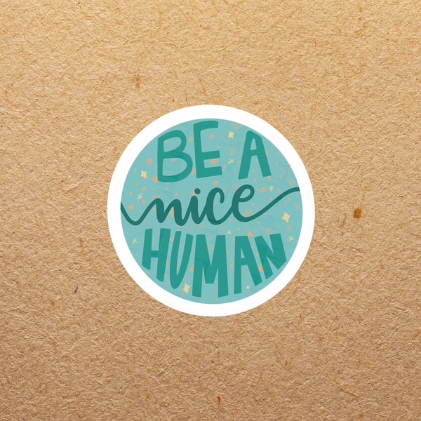 Nice Human | Sticker