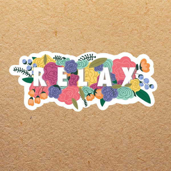 Floral Relax | Sticker