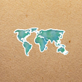 Wild World Map | Sticker