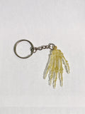 Creepy Skeleton Hand Keychain