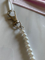 Pearl Beaded Mask Holder Lanyard