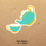 Blue Teapot | Sticker