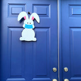 Pandemic Bunny Sign | Spring Rabbit | Seasonal Home Decor |Covid 19 Coronavirus | Wear Mask Social Distance| Gift for Her Him